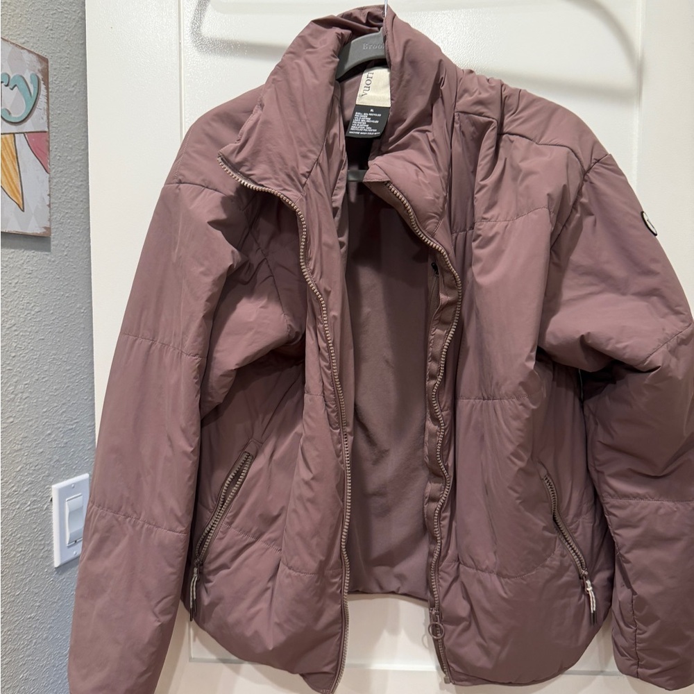 Vuori Dusty Rose Puffer Jacket
